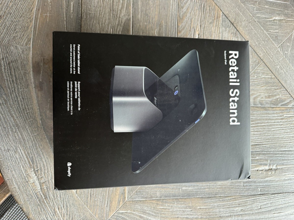 Shopify POS Retail Stand for iPad, Point of Sale Tablet Stand