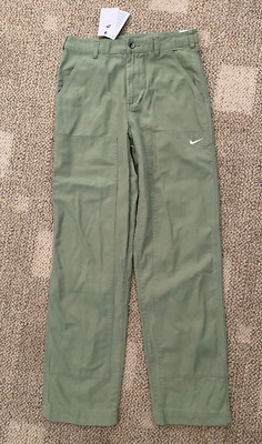 Nike Life Pants Double Panel Carpenter Canvas DQ5179-386 $130 Men's Size 30