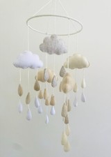 Baby Cot Mobile - Cloud Nursery Mobile - Nursery Decor