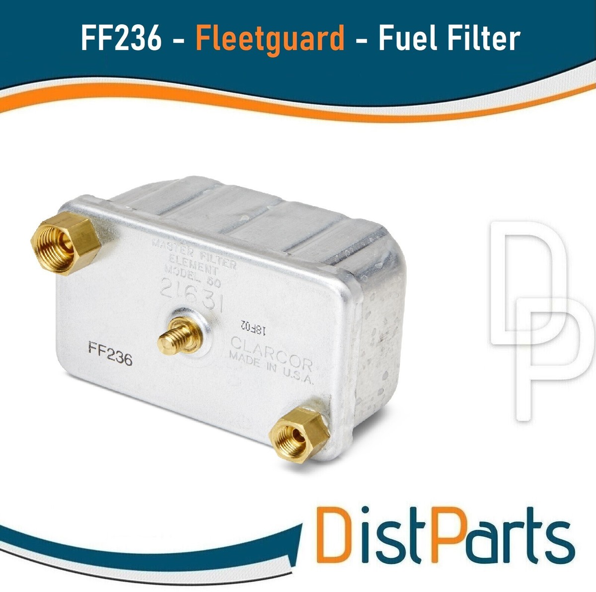 アンパン　0527 FF236 Fleetguard Fuel Filter, Replaces Cummins Onan 1492513