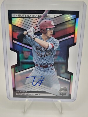 2023 Panini Elite Extra Edition - Signatures Die-Cut #101 Travis Honeyman /399