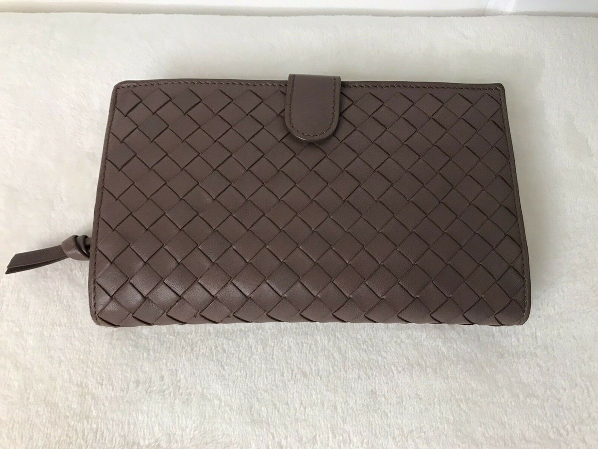 ⭐︎ AUTHENTIC BOTTEGA VENETA INTRECCIATO WALLET WOMENS | eBay