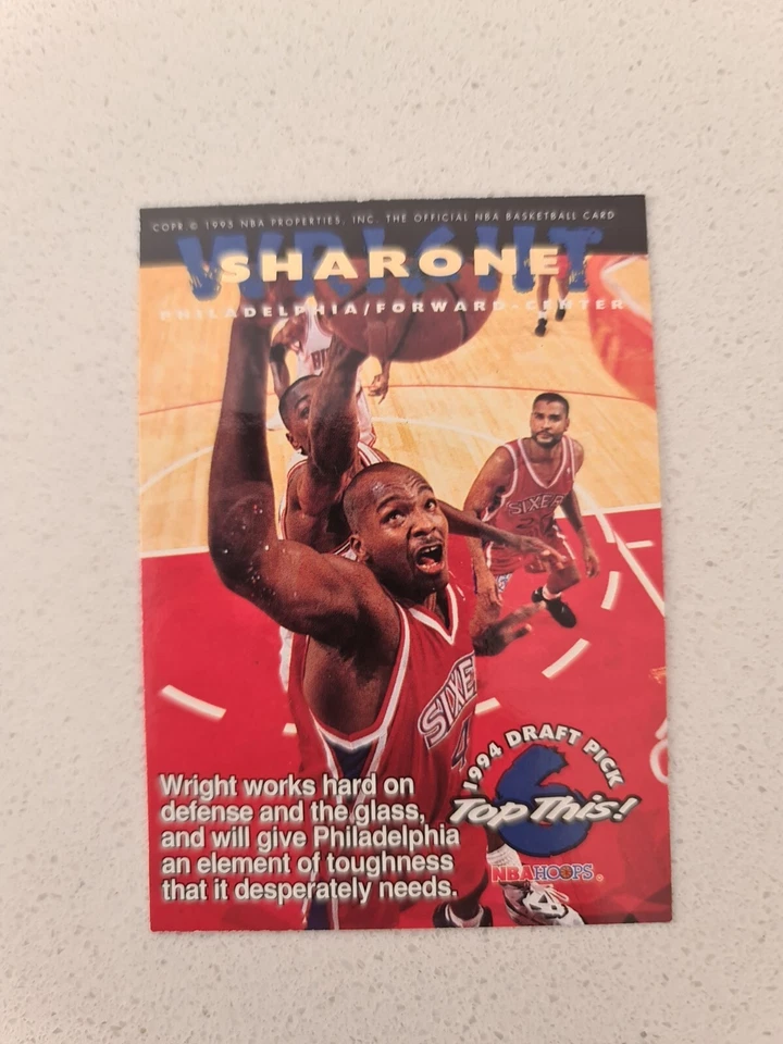 SkyBox Calbert Cheaney/Sharone Wright #426 - Image 2 of 3