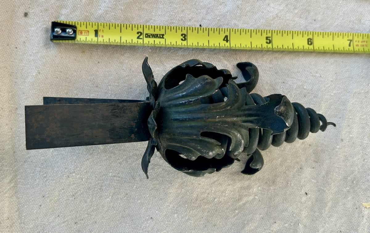Spanish Rod Spanish Wrought Iron Curtain Rods ANTIQUE SPANISH REVIVAL Curtain Rod