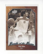 2009-10 Greats of the Game #44 Ricky Rubio RC Rookie Timberwolves Jazz