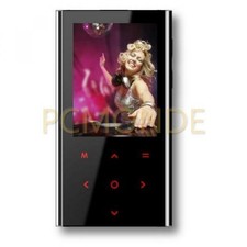 Coby Mp725 2.4 Inch Lcd Touchpad Video Mp3 Player 4 Gb With Fm - Black