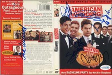 "American Wedding" Cast AUTOGRAPHS Signed DVD - Alyson Hannigan, Biggs +5 ACOA