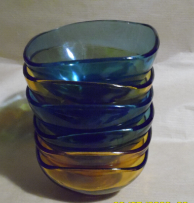 Duralex - Coupelle 10,5cm Vermeil - Lot de 6