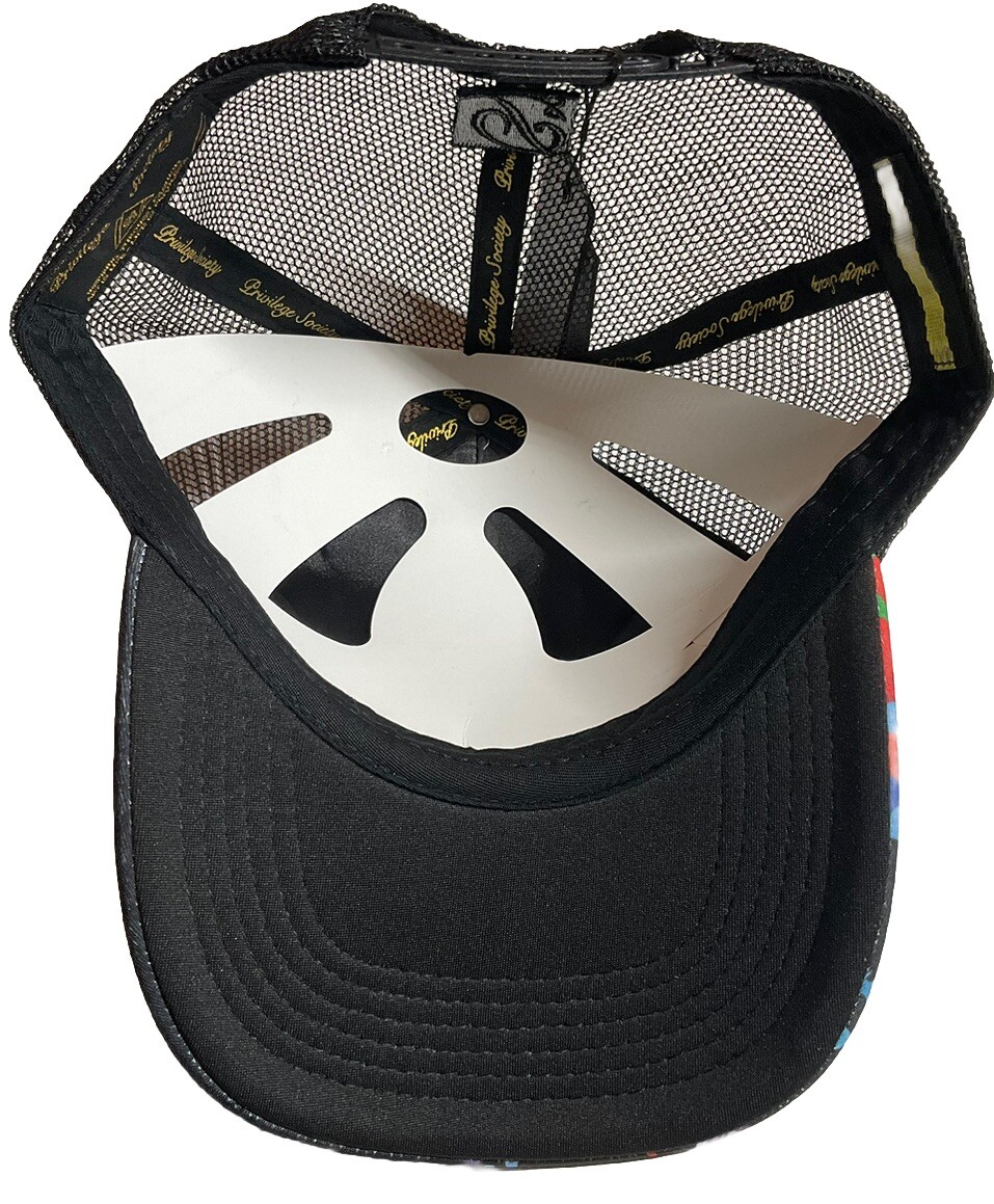 Privilege Society Paint Splash Trucker Snap Back Adjustable Mesh Back Hat
