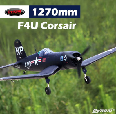 Dynam 5 Channel F4U Corsair 1270Mm Warbird PNP DY8953 RC PLANE