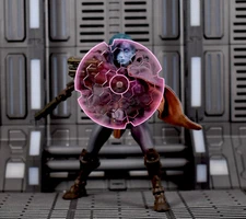 Energy Shield Accessory for Cosmic Legions Figures (Style 3)