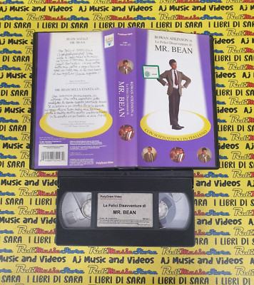 VHS Film Mr. Beans glückliches Unglück 1996 Rowan Atkinson POLYGRAM (F232)