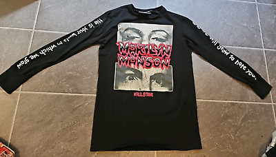 KILLSTAR MARILYN MANSON LONG SLEEVE MARILYN MONROE SZ M | eBay KILLSTAR MARILYN MANSON LONG SLEEVE MARILYN MONROE SZ M | eBay