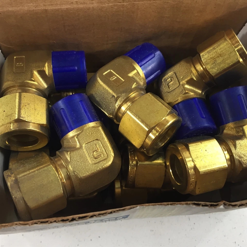 (15) Parker 8-6 CBZ-B Brass 90 Degree 1/2" Tube to 3/8" MNPT- Box of 15 - Image 4 of 4