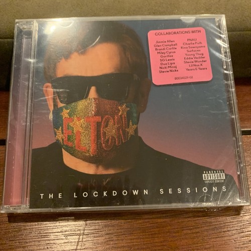 The Lockdown Sessions by Elton John (CD + Limited Colored Cassettes, ‘21) SEALED - 第 2/5 張圖片