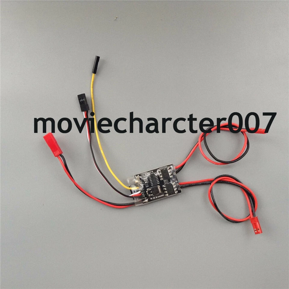 5Ax2 ESC escovado duplo controlador de velocidade bidirecional 1:16 RC Tank Tracked 2S 3S Lipo - Imagem 4 de 4