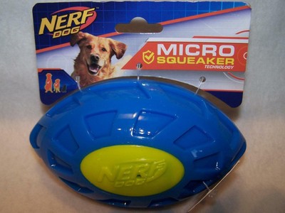 nerf football dog toy