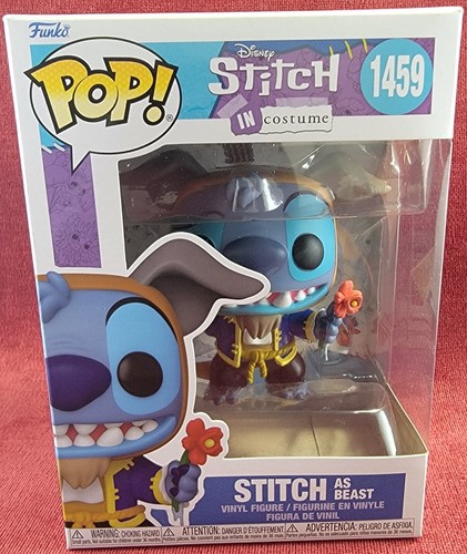 Stitch as beast funko # 1459 (nib)With Pop Protector - Picture 2 of 7