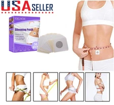 90× Slimming Patch Weight Loss Slimming Diets Pads Detox Burn Fat Adhesive USA