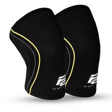 Neoprene Knee Brace Compression Knee Sleeves  Knee Support for Men & Women 1Pair