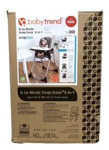 baby trend a la mode high chair