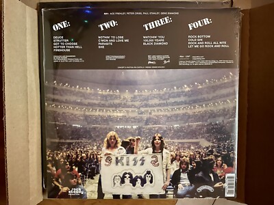 Kiss Alive 💋 45th Anniversary 🤘Limited Edition Color Vinyl 2LP
