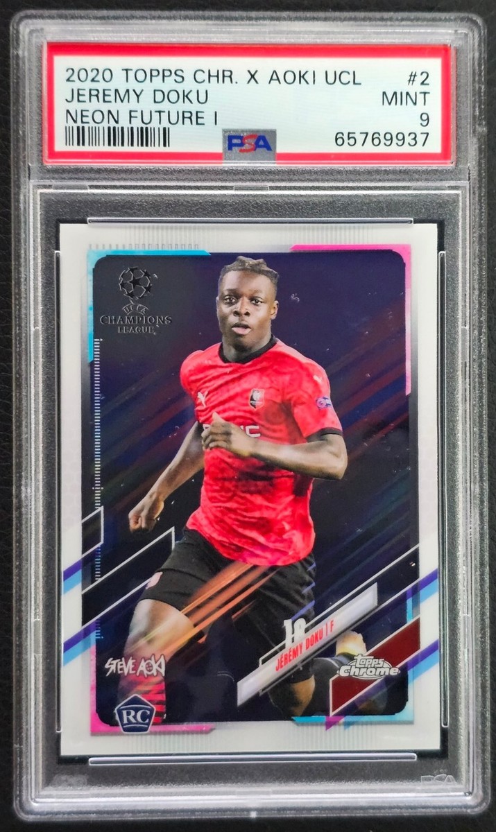 2021-22 Futera Unique 【Jeremy Doku】9枚限定 ⚽ 2021/22 FUTERA