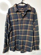Men’s Orvis Extra Large Long Sleeve Button-Down Dress Shirt Plaid Multicolor