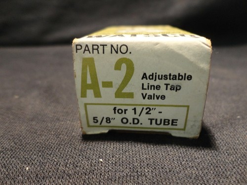 1/2" to 5/8" Adjustable OD Tube HVAC Line Tap Valve WATSCO A-2 New Old Stock - Picture 4 of 4