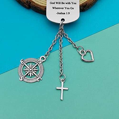 Christian Rear View Mirror Hanging Accessories Inspirational Gift Religious - Picture 7 of 8