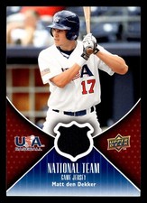 2009 Upper Deck USA National Team Game Jersey Matt den Dekker #USA-MD