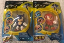 Heroes Of Goo Jit Zu Minis Knuckles &  Sonic The Hedgehog Figures 2023