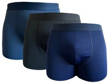 3 x Mens Underwear Breathable MESH Boxers Comfy Trunks Shorts Briefs Hipsters