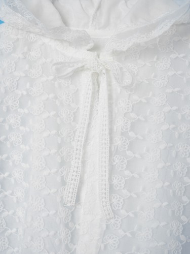 Baby Girls Cape Floral Lace Shrug Cloak Birthday Party Dress Formal Cover up Top - Picture 13 of 13