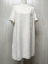 Ann Taylor Flower Embroidered Dress Size Large