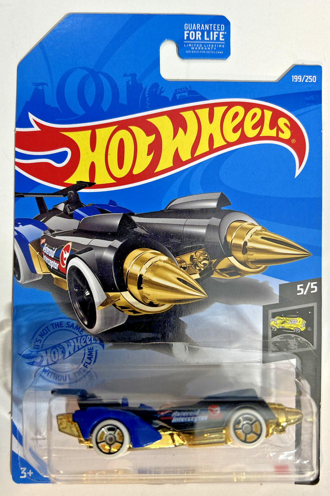 Hot Wheels Ollie Rocket Gold TREASURE HUNT  199/250 2021 HW Space 5/5