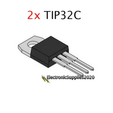 TIP32C TIP32 TRANSISTOR PNP-SI 100V 3A - USA Seller
