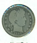1897-P BARBER QUARTER