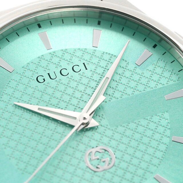 Gucci G-Timeless Mint Blue Dial Steel Watch Men’s New YA126372 From Japan thumbnail 5