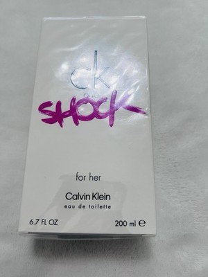 CK One Shock by Calvin Klein for Her 6.7 oz Spray EDT NEW in BOX