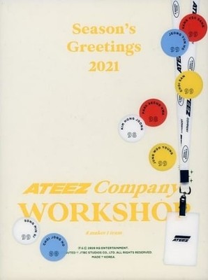 ATEEZ 2021 Season's Greetings K-pop Official Merchandise Import