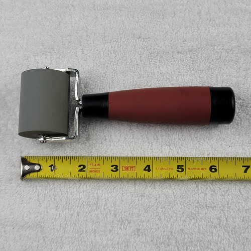 Marshalltown E54D Seam Roller 2" Rubber Wallpaper Wall Covering Tool DuraSoft