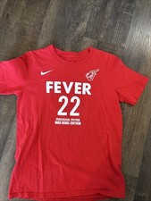 Nike Caitlin Clark #22 WNBA Indiana Fever Rebel Edition Youth 14/16 Tee Shirt 🏀