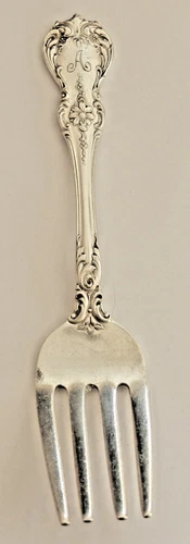 TOWLE 'Old Master' Sterling Baby or Child's 1st Fork - 4 1/8" - 'A' Mono
