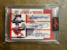 2022 Pro Set League Of Nations Vladimir Guerrero, Juan Soto and Sammy Sosa NICE