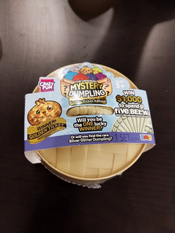 Unopen Mystery Dumpling Golden Ticket Edition