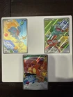 Pokemon First Partner Illustration Charmander Squirtle Bulbasaur 037 038 039 NM
