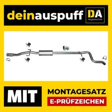 Mittelschalldämpfer für Citroen DS3 1.2 1.6 Auspuff L266