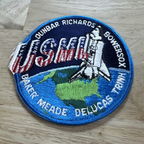 NASA Space Shuttle Columbia STS-50 Mission Dunbar Richards Baker Meade Patch - Picture 2 of 5