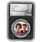 2023 Cook Islands $2 John and Jackie Kennedy Life of Kennedy NGC MS70 Colorized